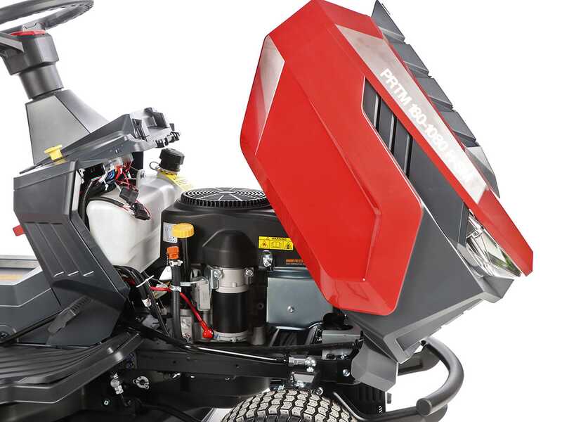 GeoTech-Pro PRTM 180-1080 H-SM - Rasentraktor - Hydrostatisches Getriebe - Seitenauswurf und Mulchen