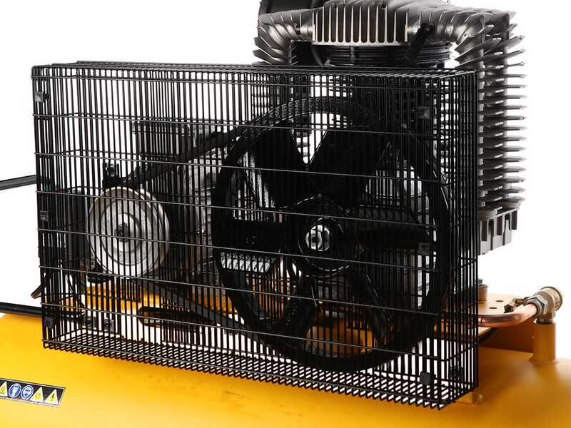 DeWalt DXCMB75T270HCE - Elektrischer Luftkompressor 400V mit Riemenantrieb - Motor 7,5 PS &ndash; 270 l