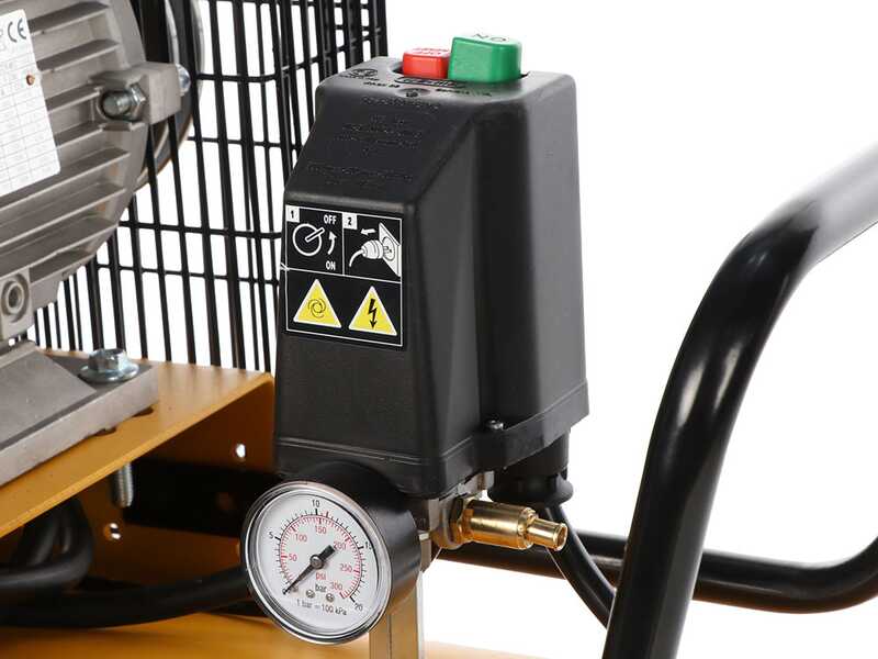 DeWalt DXCMB75T270HCE - Elektrischer Luftkompressor 400V mit Riemenantrieb - Motor 7,5 PS &ndash; 270 l