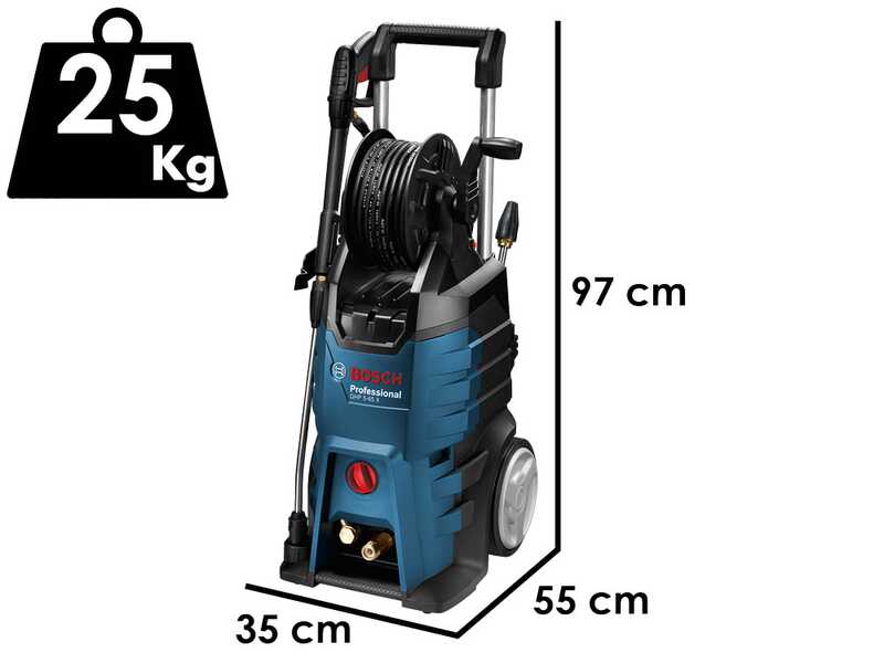 Bosch Professional GHP 5-65 X - Kaltwasser-Hochdruckreiniger - 160 bar - 498 l/h