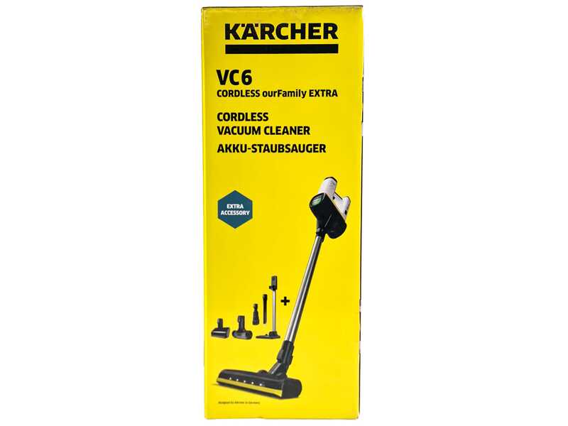 Karcher VC 6 Cordless ourFamily Extra - Power-Besen - 25,2 V - 2,5 Ah