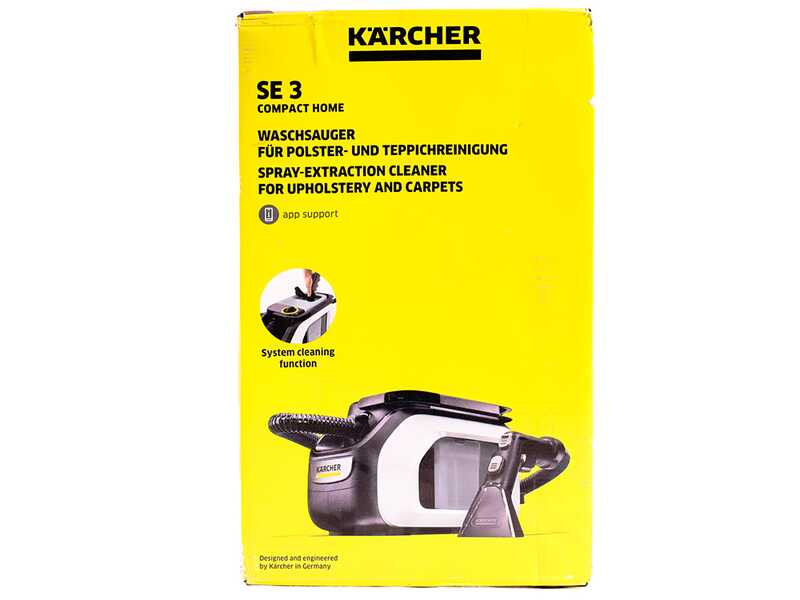 Karcher SE 3 Compact Home - Teppichreiniger - 500 W