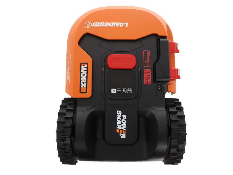 Worx Landroid S400 WR184E - M&auml;hroboter mit Begrenzungskabel - 400 m2