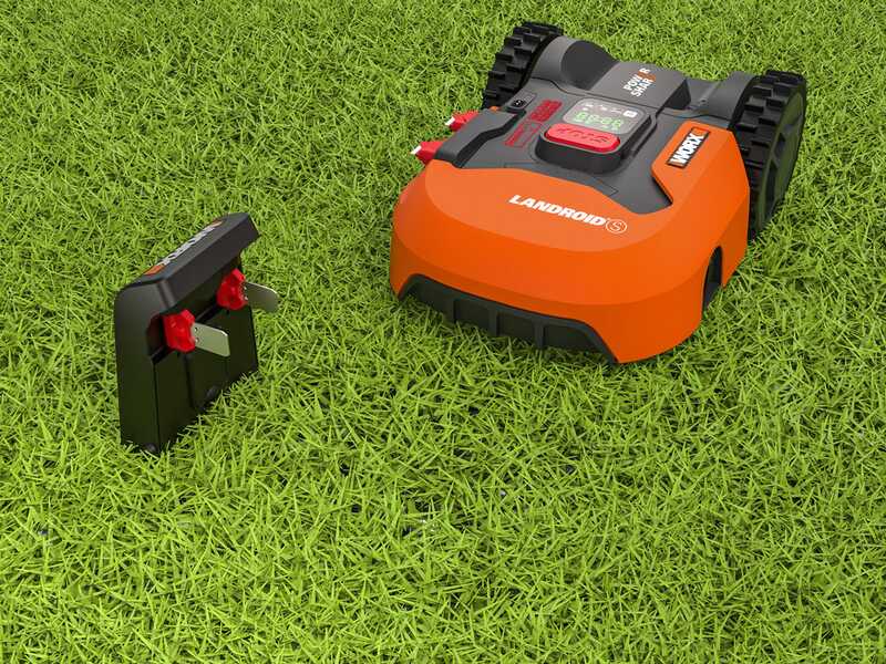 Worx Landroid S400 WR184E - M&auml;hroboter mit Begrenzungskabel - 400 m2