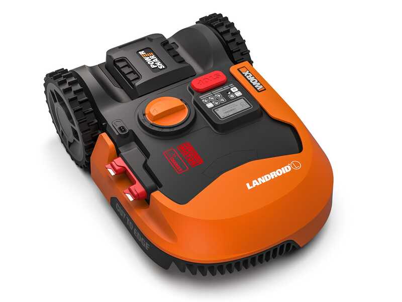 M&auml;hroboter Worx Landroid L WR155E mit Begrenzungskabel - Li-Ionen Akku - L2000