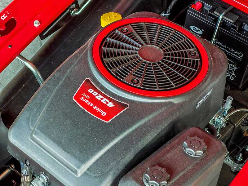 GeoTech-Pro GT-MR 76 &ndash; Rider-Rasentraktor &ndash; Motor 432 cm&sup3; &ndash; Elektrostart