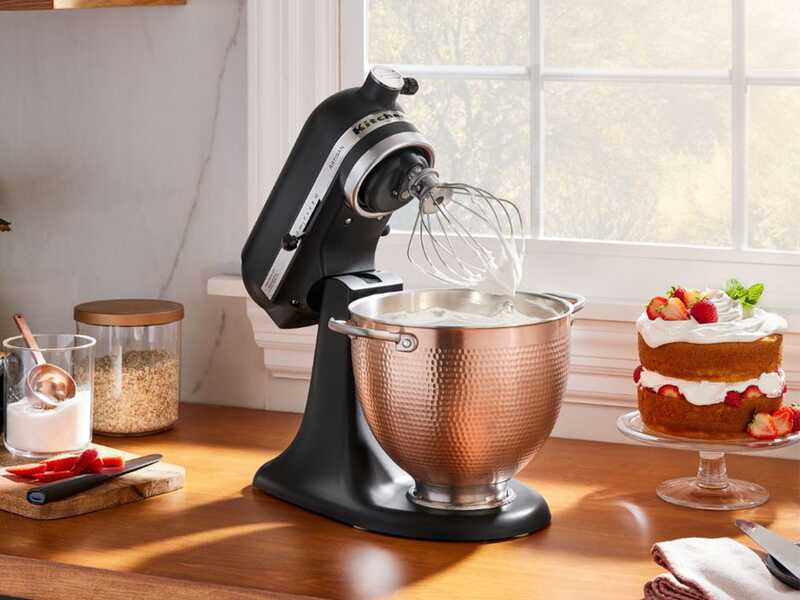 KitchenAid 5KSM5SSBCB - Geh&auml;mmertes Kupfersch&uuml;ssel 4,7 L