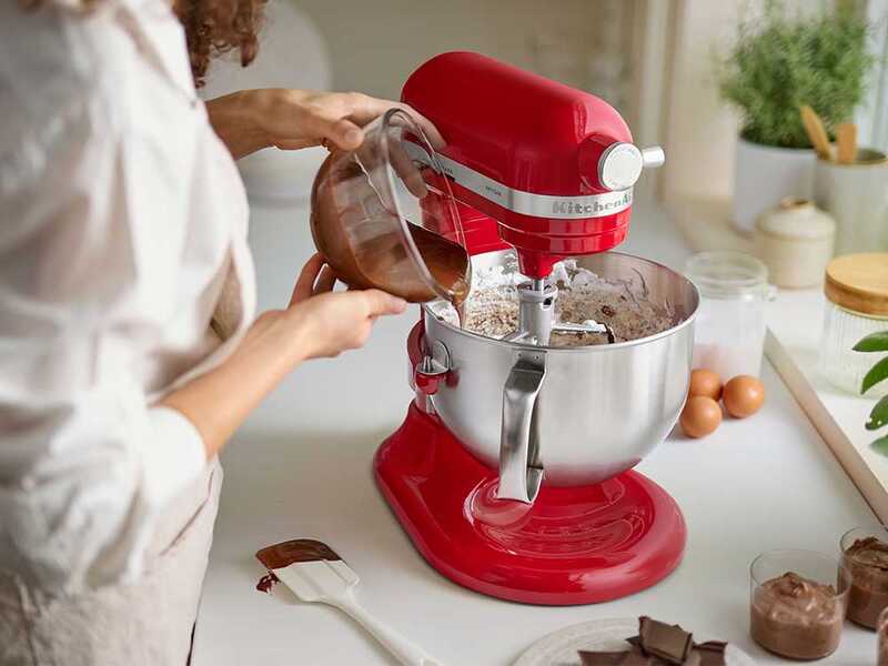 KitchenAid Artisan 5KSM60SPX-EER Rot &ndash; K&uuml;chenmaschine mit Sch&uuml;sselheber