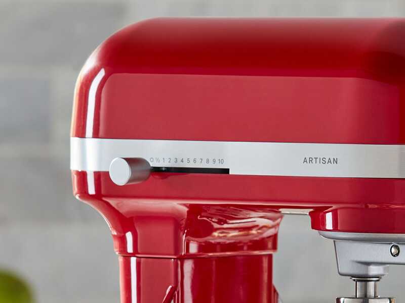 KitchenAid Artisan 5KSM60SPX-EER Rot &ndash; K&uuml;chenmaschine mit Sch&uuml;sselheber