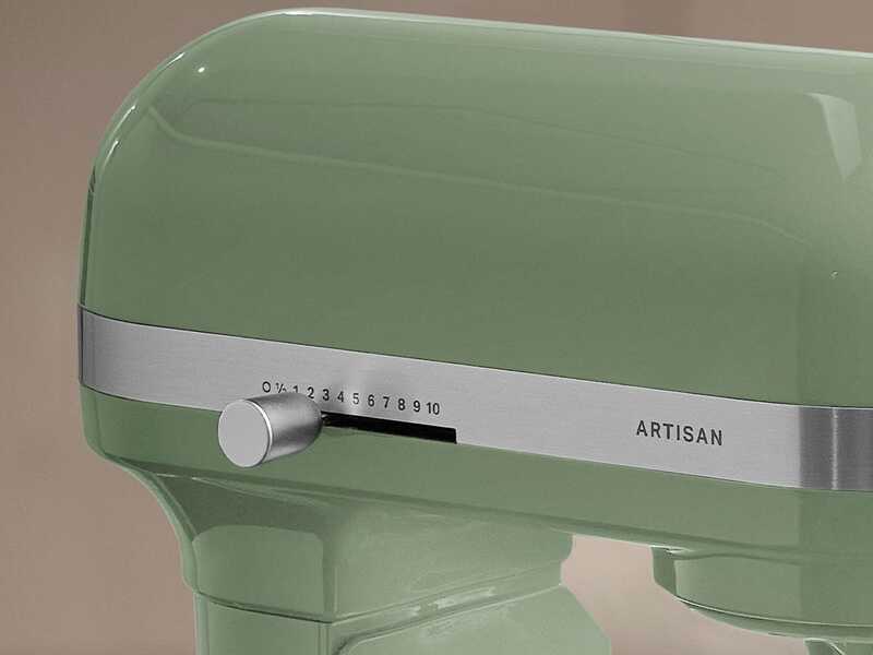 KitchenAid Artisan 5KSM60SPX-EPT Pistazie &ndash; K&uuml;chenmaschine mit Sch&uuml;sselheber
