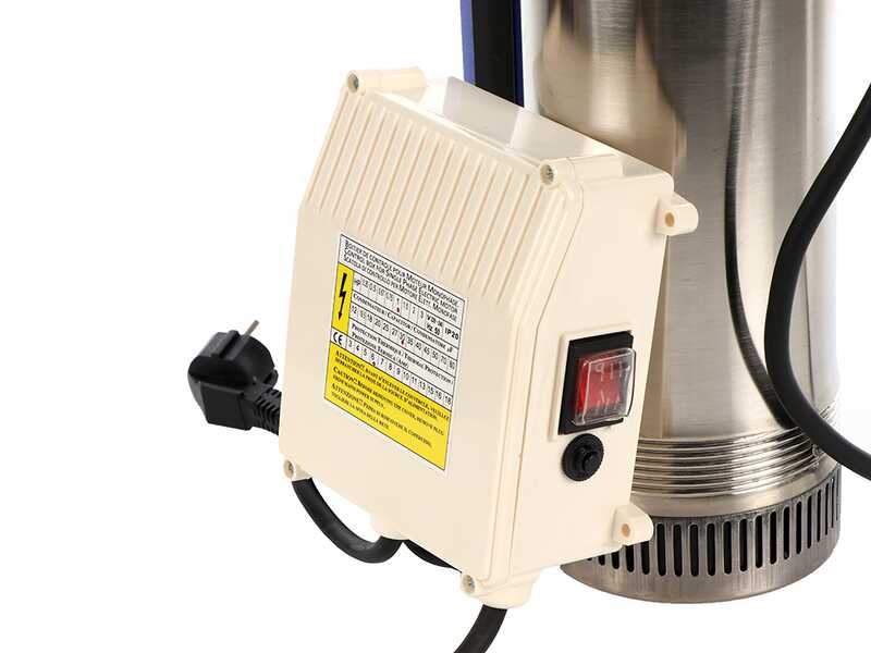 Ribimex PRPVC1102/65F - Tauchpumpe f&uuml;r Brunnen - 1100W - Klarwasser