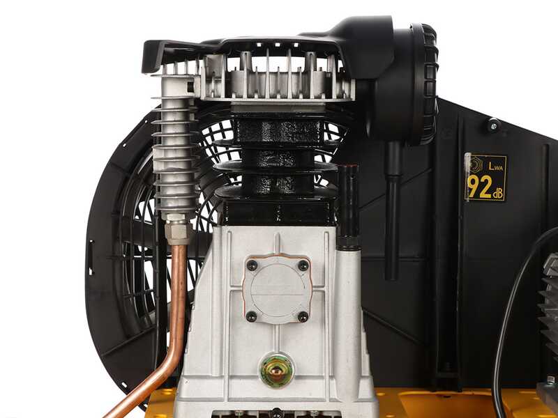 DeWalt DXCMB3T201HE - Elektrischer Kompressor 400V mit Riemenantrieb - Motor 3 PS &ndash; 200 lt