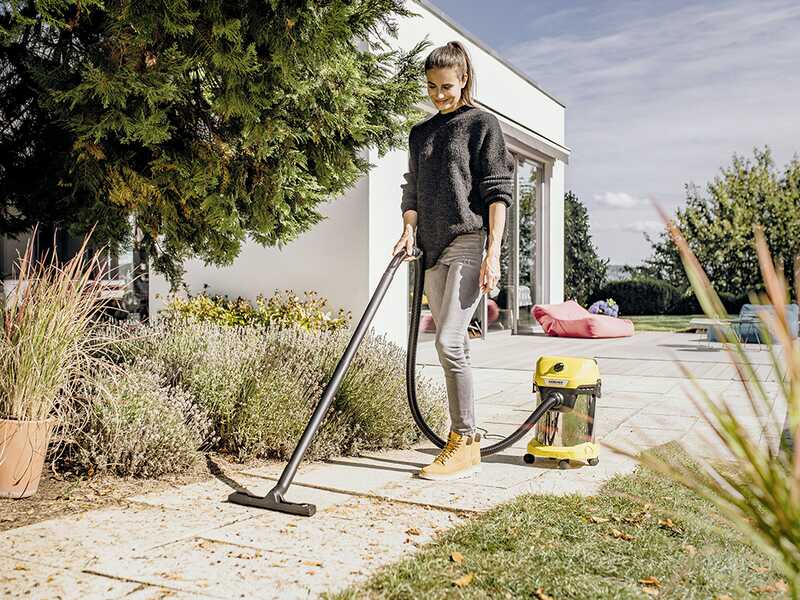 Karcher WD 3 S V-19/4/20 - Staubsauger - Edelstahltrommel - 19 Liter