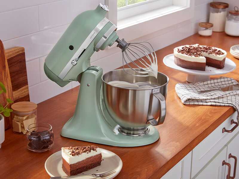 KitchenAid Artisan 5KSM125-EPT Pistazie &ndash; K&uuml;chenmaschine mit kippbarem Kopf