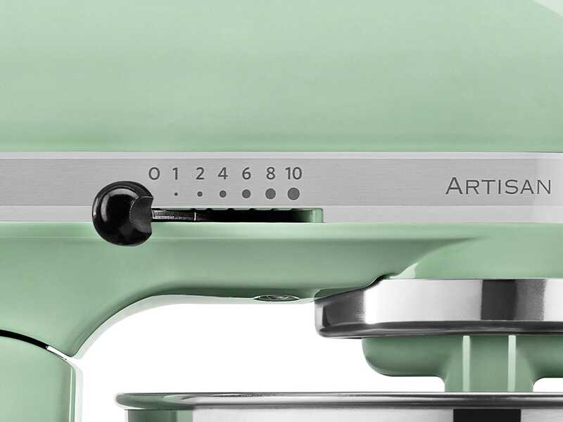 KitchenAid Artisan 5KSM125-EPT Pistazie &ndash; K&uuml;chenmaschine mit kippbarem Kopf