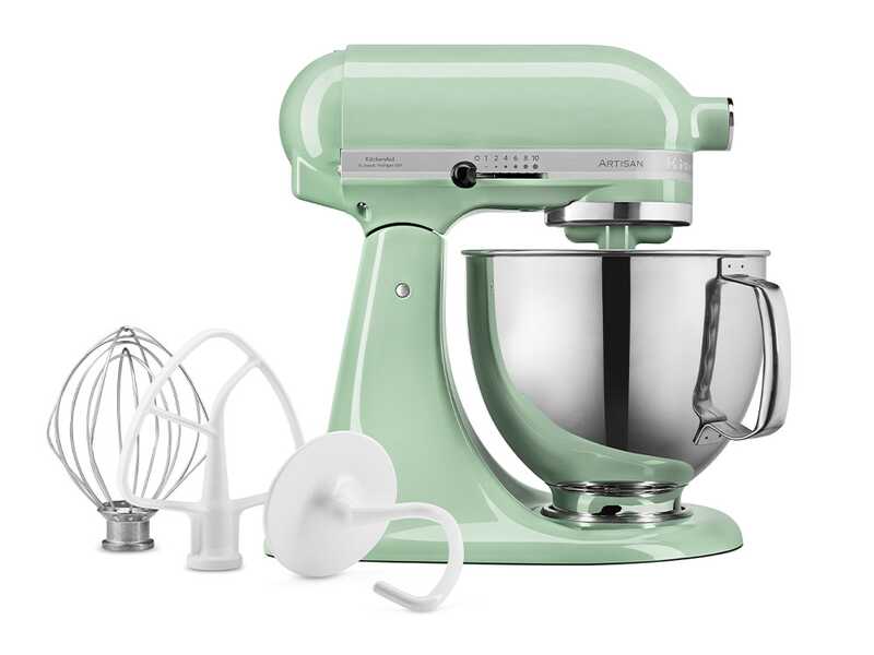 KitchenAid Artisan 5KSM125-EPT Pistazie &ndash; K&uuml;chenmaschine mit kippbarem Kopf
