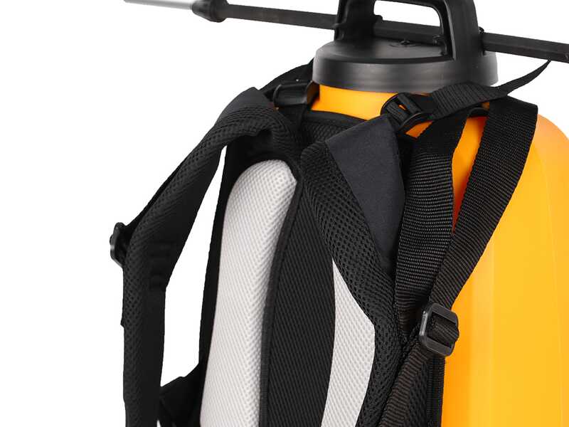 Volpi V-BLACK VITA 16 &ndash; Akku-R&uuml;ckenspritze mit Trolley und Spritzbalken