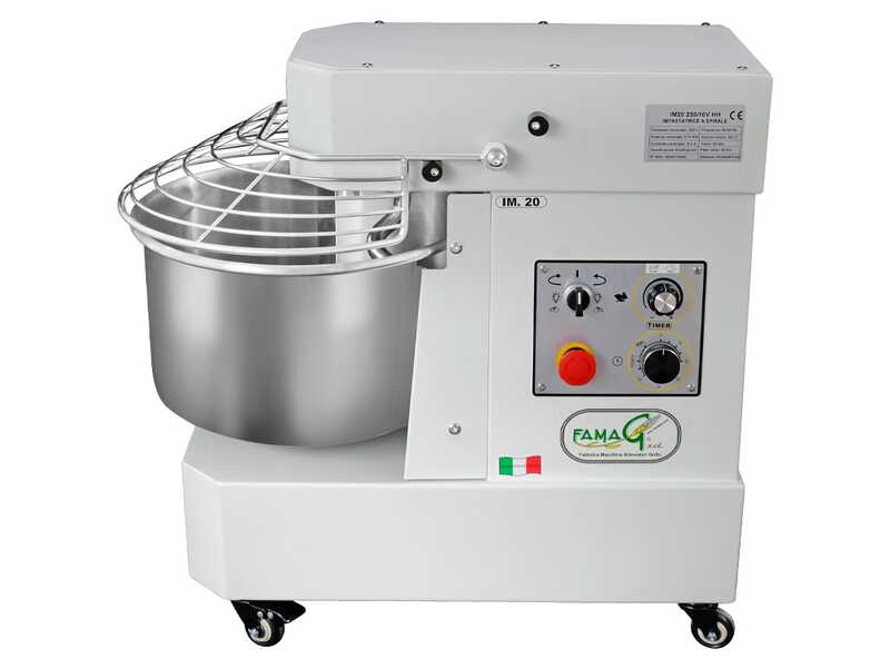 Famag IM 20/230 10 Geschwindigkeiten HH - Spiralkneter 20 kg f&uuml;r hohe Hydratation