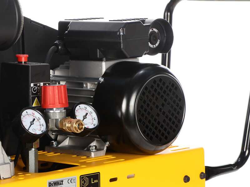 DeWalt DXCMB2M50HE &ndash; Elektrischer Einphasen-Riemenkompressor &ndash; 2-PS-Motor &ndash; 50-l-Kessel