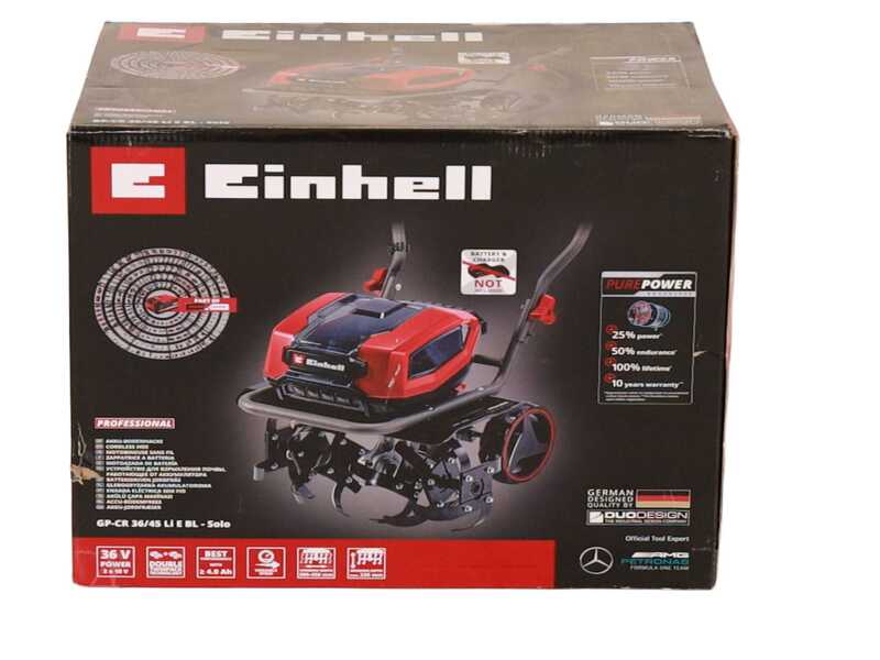 Einhell GP-CR 36/45 Li E BL - Solo - Akku Bodenhacken - 36V - OHNE AKKU UND LADEGER&Auml;T