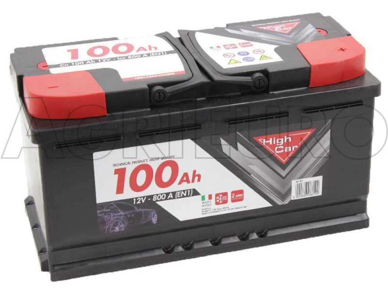 Komplettpaket: Wagen Volpi + 100 Ah Batterie + Ladeger&auml;t Awelco Automatic 20