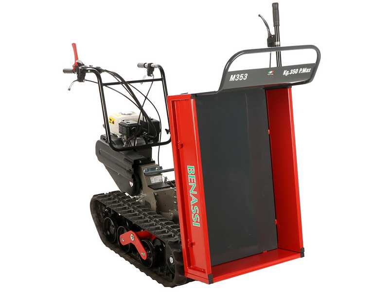 Benassi M353H &ndash; Ausziehbarer Raupentransporter &ndash; Tragkraft 350 kg