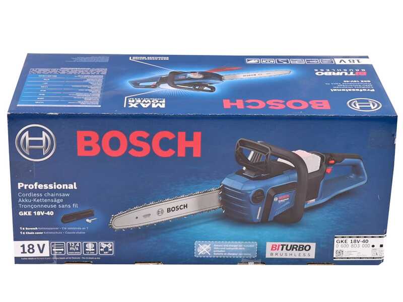 Bosch Professional BITURBO GKE 18V-40 - Akku-Kettens&auml;ge - 18V - OHNE AKKU UND LADEGER&Auml;T