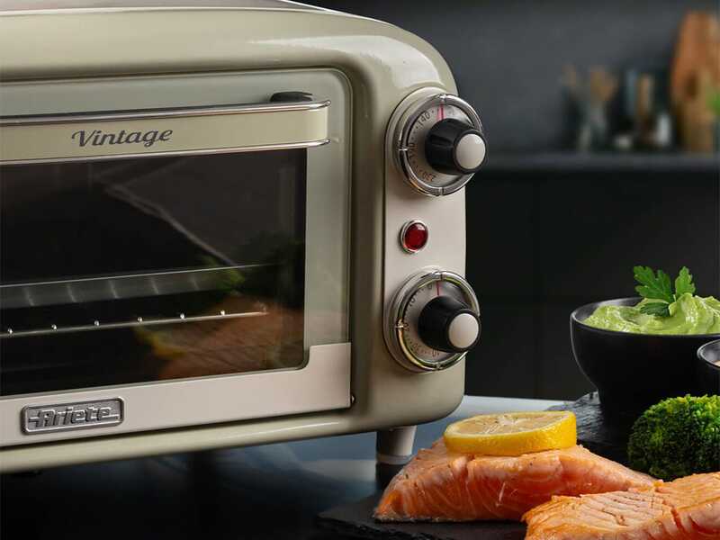 Ariete Vintage Beige &ndash; Elektrobackofen &ndash; 10 l, 800 W