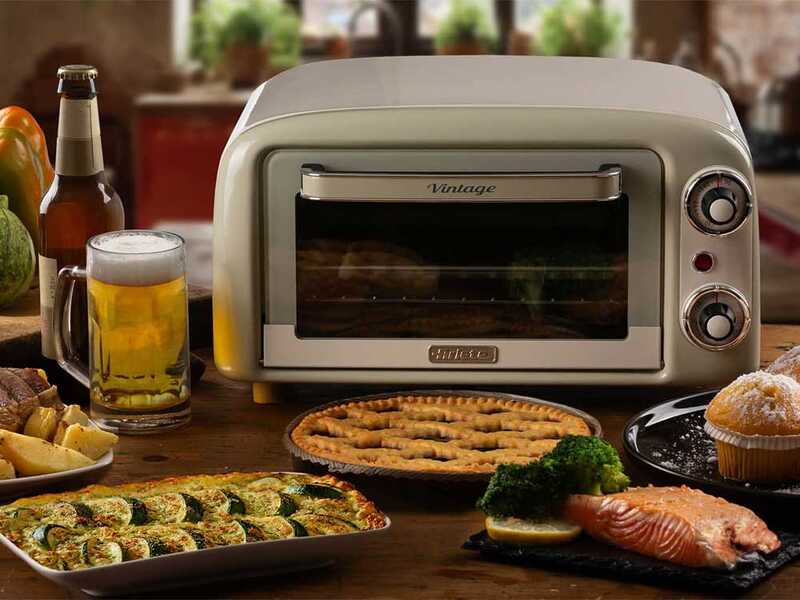 Ariete Vintage Beige &ndash; Elektrobackofen &ndash; 10 l, 800 W