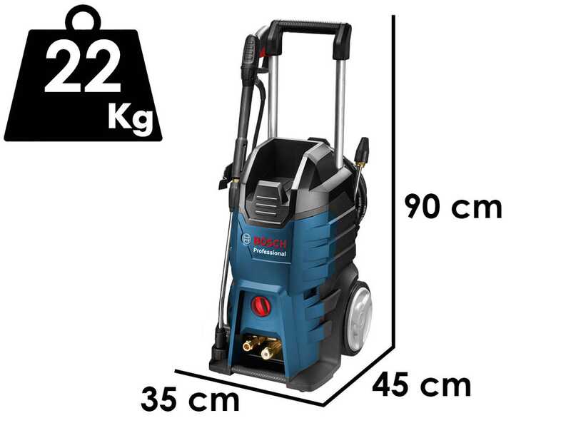 Bosch Professional GHP 5-55 &ndash; Kaltwasser-Hochdruckreiniger &ndash; 130 bar &ndash; 498 l/h