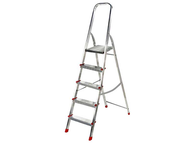 Alu-Stehleiter Alice 5, 5 Stufen, 1,71 m