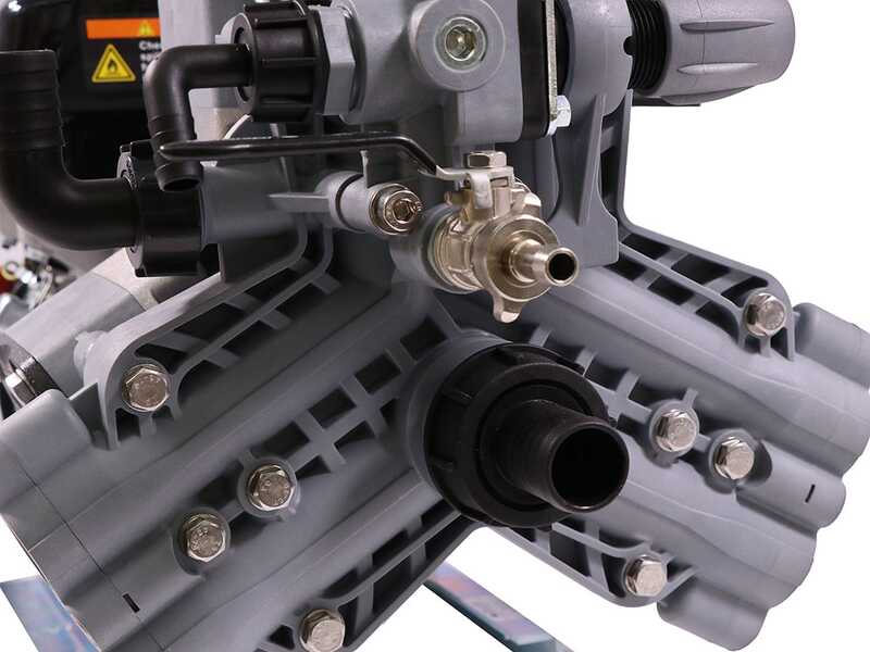 Comet MTP P40/20 BA (CE) &ndash; Spritzmotopumpe mit Benzinmotor &ndash; Loncin G200F-Motor &ndash; Ausf&uuml;hrung f&uuml;r S&auml;uren und chemische Produkte