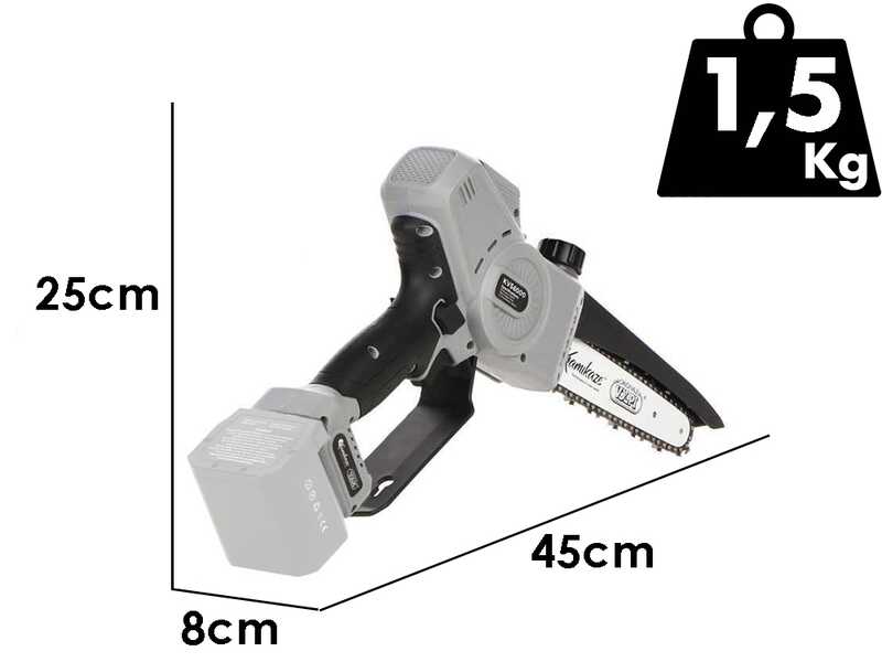 Volpi KVS6000 &ndash; Akku-Asts&auml;gen - 21,6 V &ndash; OHNE Akkus und Ladeger&auml;t