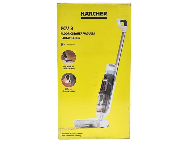 K&auml;rcher FCV 3 &ndash; Akku-Bodenreiniger &ndash; 3-in-1: Wischen, Trocknen und Saugen