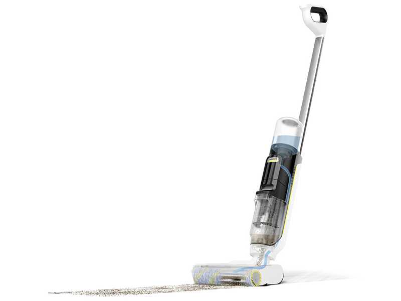 K&auml;rcher FCV 3 &ndash; Akku-Bodenreiniger &ndash; 3-in-1: Wischen, Trocknen und Saugen