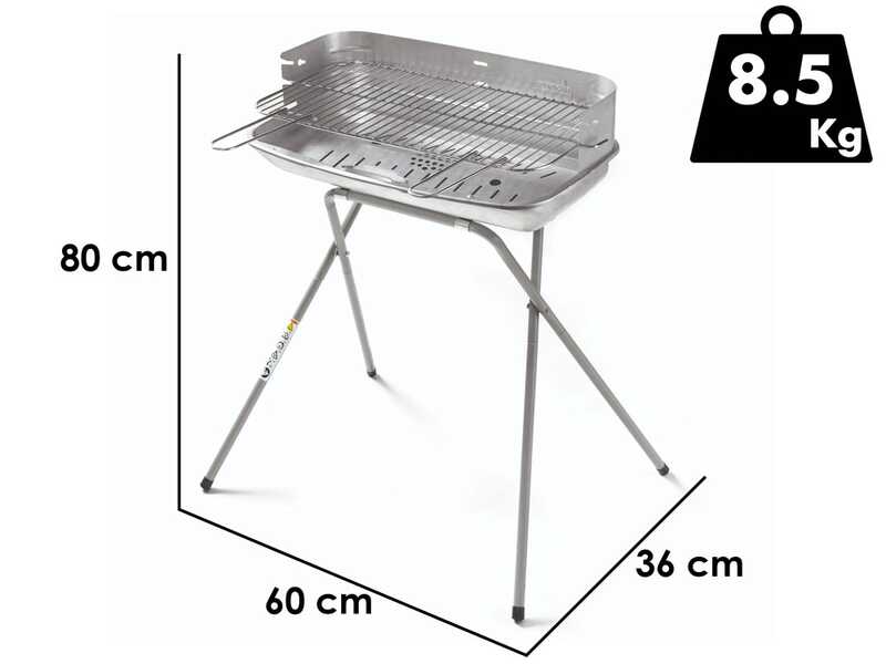 Ompagrill 60-40 Aluminized &ndash; Holzkohlegrill