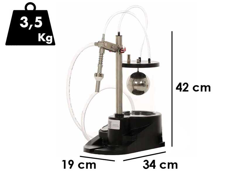Il-Tec Ultrafiller 1 Lite Standard &ndash; Elektrische Vakuum-Abf&uuml;llmaschine mit abnehmbarem Ausgie&szlig;er