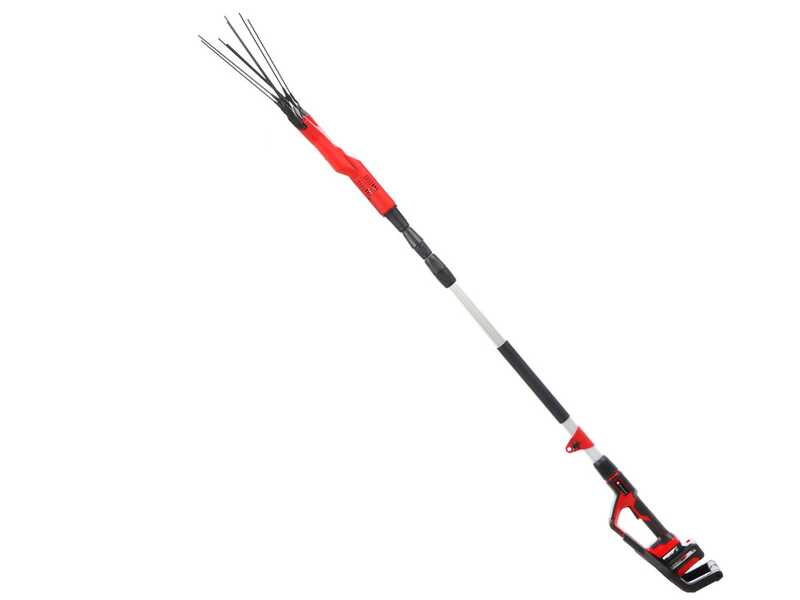 Einhell GE-FS 18/53 &ndash; Akku-Olivensch&uuml;ttler mit Teleskopstange &ndash; 18V 2,5Ah