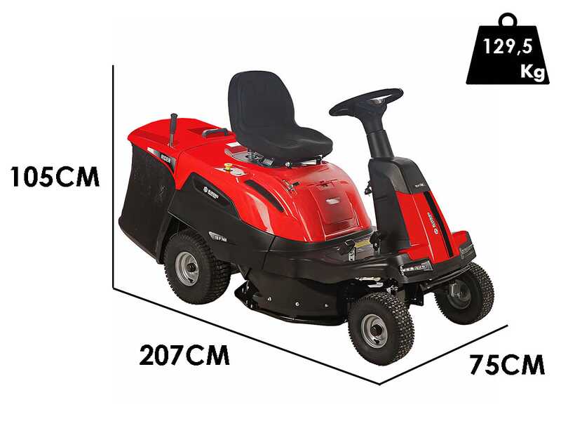 BlueBird TR P 74H &ndash; Mini-Rider Aufsitzm&auml;her &ndash; Motor mit 352 cc &ndash; Elektrischer Start