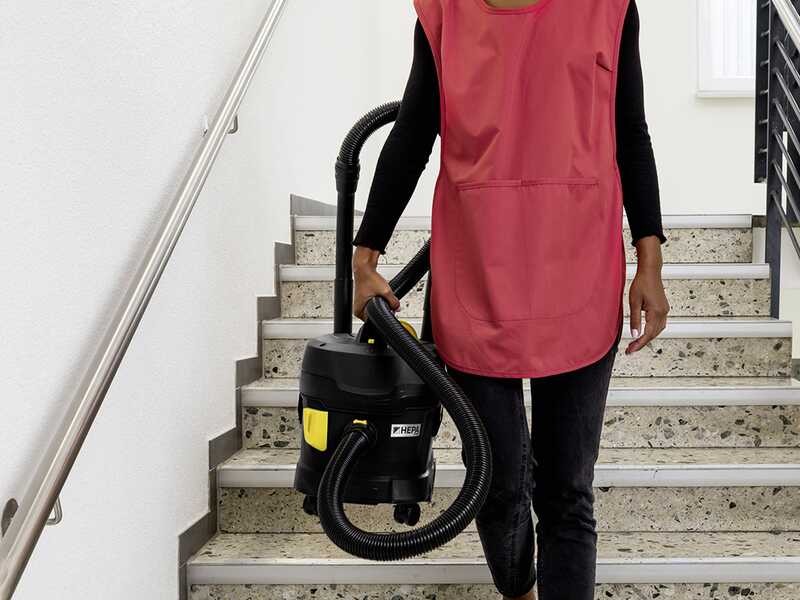 K&auml;rcher Pro T 11/1 Classic HEPA Re!Plast &ndash; Ultra-leiser Profi-Staubsauger &ndash; 850 W