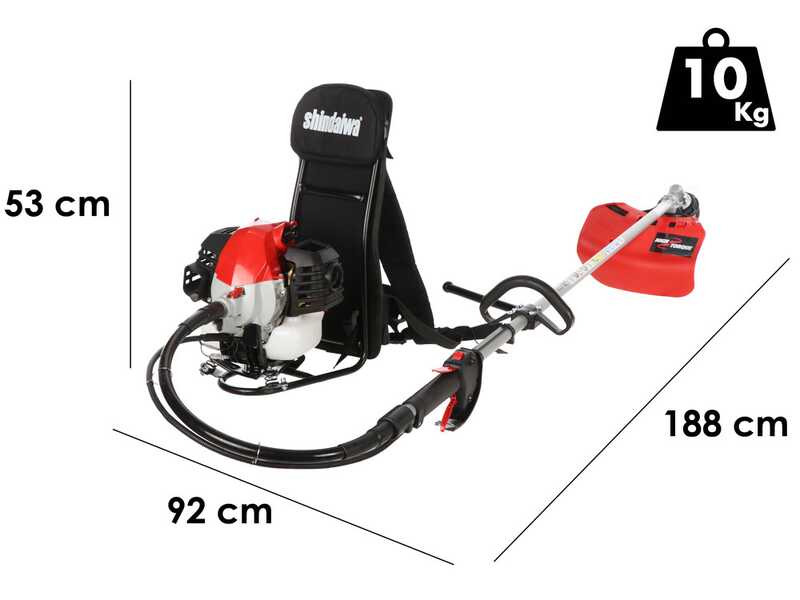 Shindaiwa SuperPro BP302T &ndash; Rucksack-Freischneider &ndash; Motor 30,5 ccm