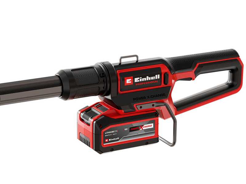 Einhell GP-HC 18/5020 Li T BL-Solo – Akku-Multifunktionsgerät – Hochentaster & Heckenschere auf Schaft – 18 V – ohne Batterie und Ladegerät