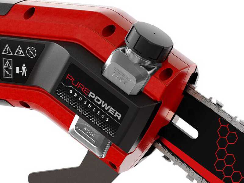 Einhell GP-HC 18/5020 Li T BL-Solo – Akku-Multifunktionsgerät – Hochentaster & Heckenschere auf Schaft – 18 V – ohne Batterie und Ladegerät