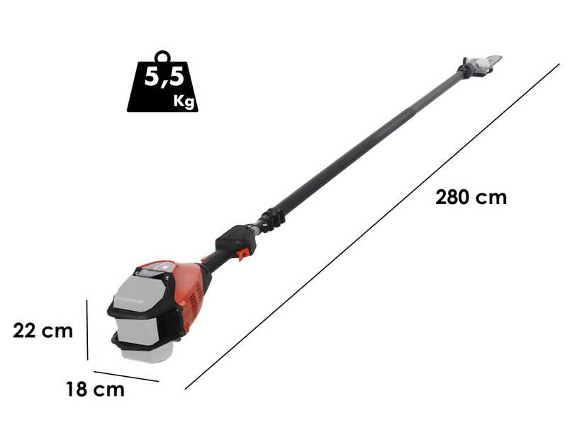 Echo DPPT-2600LW &ndash; Akku-Asts&auml;ge &ndash; 56 V &ndash; OHNE AKKU UND LADEGER&Auml;T