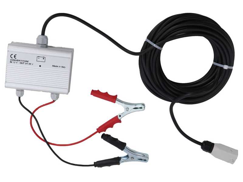 Aima Furia 2.0 Plus &ndash; Elektrischer Akku-Olivenr&uuml;ttler &ndash; Aluminiumstange mit Verl&auml;ngerung 210 cm&ndash;310 cm