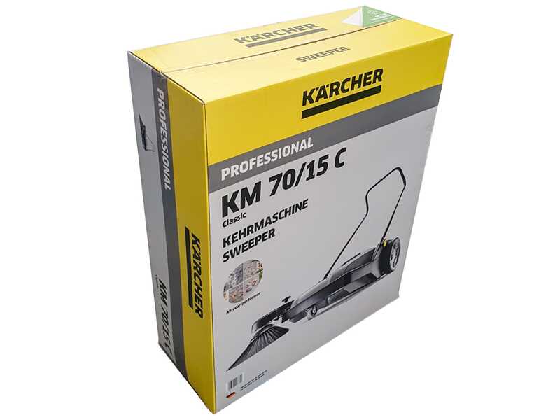 K&auml;rcher KM 70/15 C Classic &ndash; Handkehrmaschine mit Auffangbeh&auml;lter
