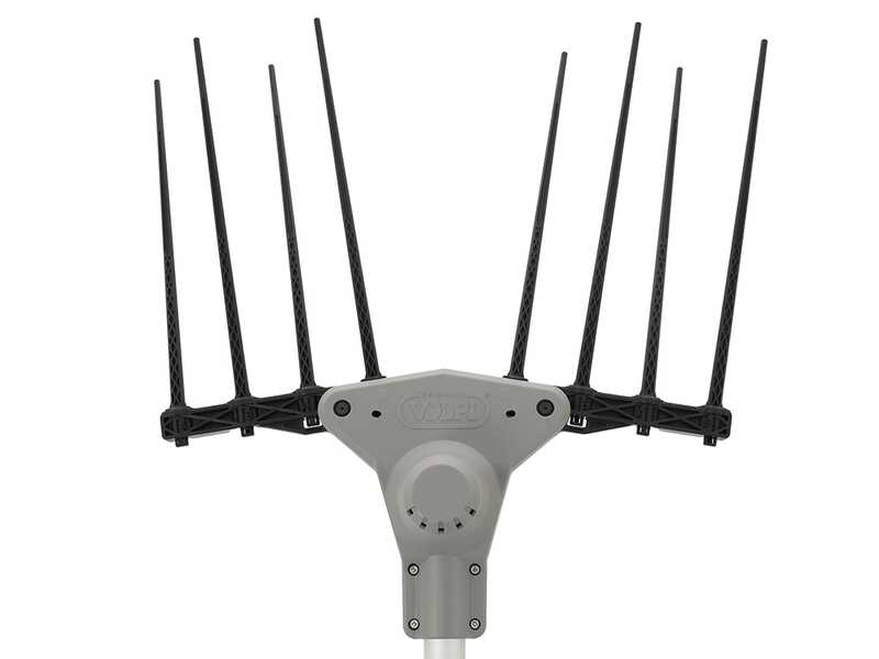 Volpi Super Bomber 185XL &ndash; Elektrischer Akku-Olivenr&uuml;ttler &ndash; Teleskopstange 240/360 cm