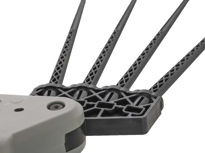 Volpi Super Bomber 195XL &ndash; Akku-Elektro-Olivenr&uuml;ttler &ndash; Teleskopstange 240/360 cm