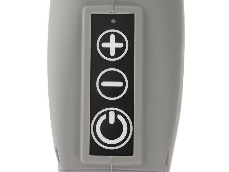 Volpi Super Bomber 195XL &ndash; Akku-Elektro-Olivenr&uuml;ttler &ndash; Teleskopstange 240/360 cm