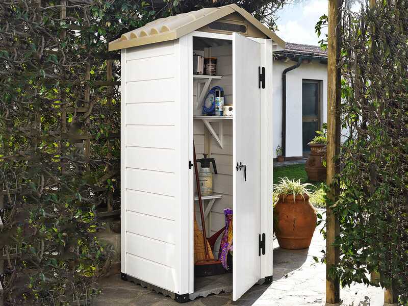 Garofalo Tuscany 80 – Gerätehaus – 82,5 × 82,5 × 203 cm